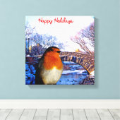 Image de Noël pour Toile Enveloppée (Insitu (Plancher de Bois))