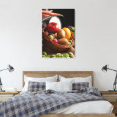 Image de nourriture du marché frais sur toile (Insitu(Chambre))