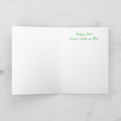 Image de pinte Guinness pour carte de voeux (Intérieur)