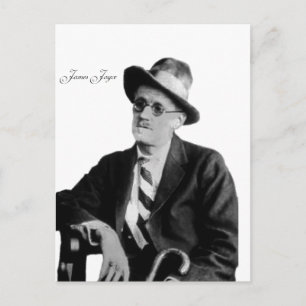 Image de poète irlandais pour carte postale