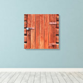 Image de porte rustique sur toile (Insitu (Plancher de Bois))