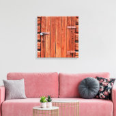Image de porte rustique sur toile (Insitu(Salon))