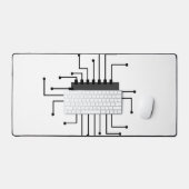 Image de puce IC de l'ordinateur personnalisé (Clavier et souris)