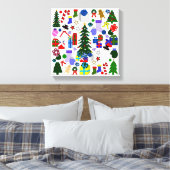 Image de toile enrobée de Noël (Insitu(Chambre))