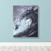 Image de vagues océaniques sur toile (Insitu (Plancher de Bois))