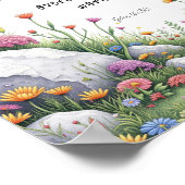 Image de verset biblique Jean 16:33 Affiche (Coin)