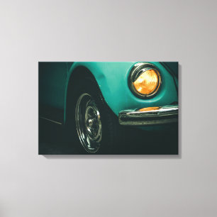 Image de voiture ancienne rétro sur toile