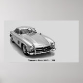 Image de voiture classique pour affiche (Devant)