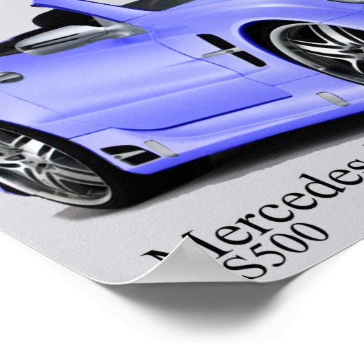 Image de voiture classique pour affiche (Coin)