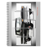 Image de voiture classique pour Carnet photo (Devant)