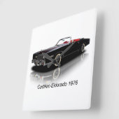 Image de voiture classique pour horloge murale Car (Angle)