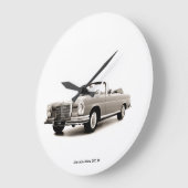 Image de voiture classique pour horloge ronde (gra (Angle)