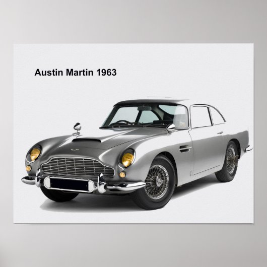 Image de voiture classique pour poster (Devant)
