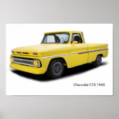 Image de voiture classique pour poster (Devant)