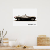 Image de voiture classique pour poster (Cuisine)