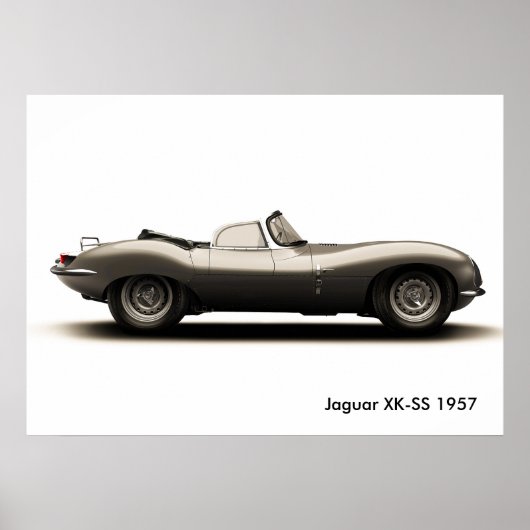 Image de voiture classique pour poster (Devant)