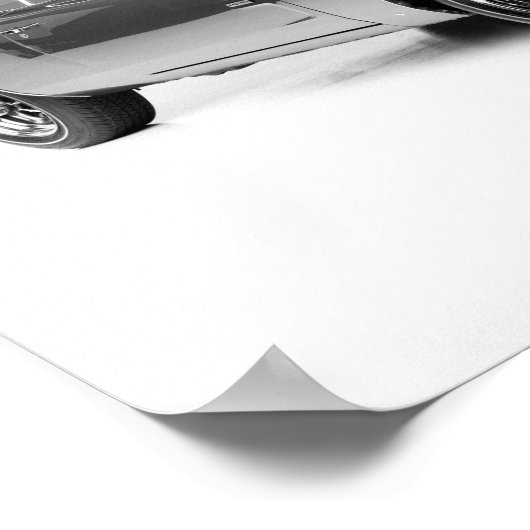 Image de voitures classiques pour Poster (Coin)