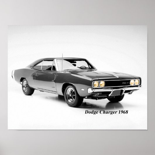 Image de voitures classiques pour Poster (Devant)