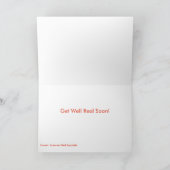 Image d'écureuil rouge pour la carte de voeux Get- (Intérieur)