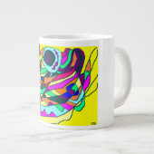 Image design d'art sur une tasse à boire (Devant droit)