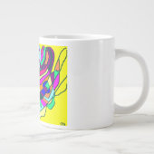 Image design d'art sur une tasse à boire (Droite)