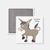 Image Donkey, aimant de texte personnalisé (Recto/Verso)