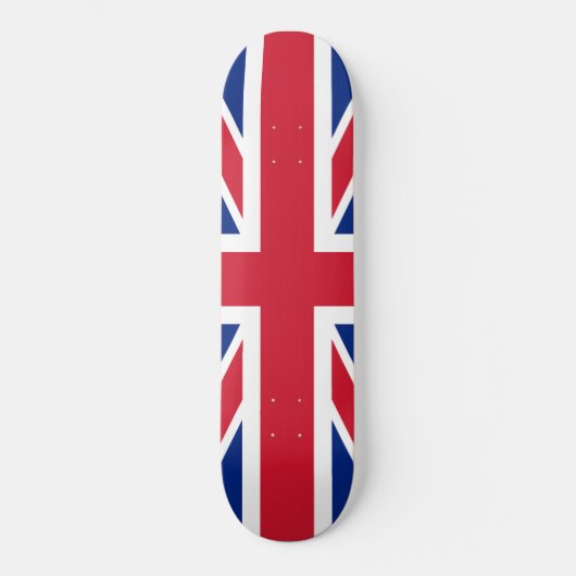 Image drapeau du Royaume-Uni pour Skateboard (Recto)