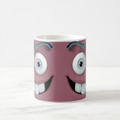 Image drôle du visage sur Mug (Centre)