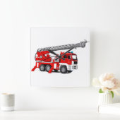 Image du moteur d'incendie pour horloge murale Car (Maison)