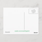 Image du train pour carte postale (Dos)