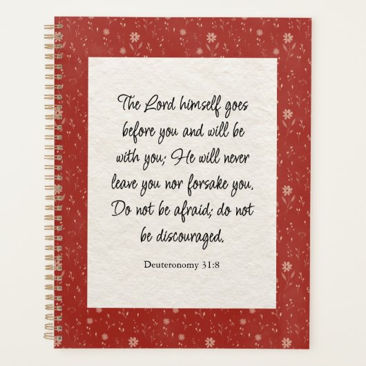 Image du verset biblique Deutéronome 31:8  (Devant)