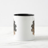 Image d'une tasse de café de chat sauvage (Centre)