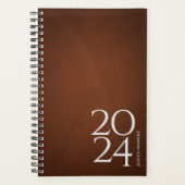 Image en cuir Brown personnelle 202x par semaine (Devant)