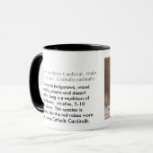 Image et information cardinales du nord - tasse (Devant gauche)