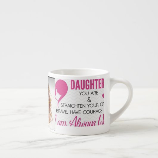 IMAGE ET SPÉCIALITÉ DE MA DOUGHTER Mug (Droite)