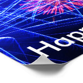 Image Fireworks pour affiche (Coin)