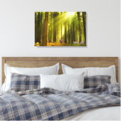 Image Forêt et cerf pour toile enveloppée Pr (Insitu(Chambre))