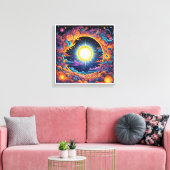 Image imprimée sur toile pour de belles couleurs, (Insitu(Salon))