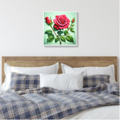 Image imprimée sur toile pour de belles couleurs,  (Insitu(Chambre))