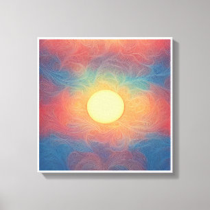 Image imprimée sur toile pour de belles couleurs,