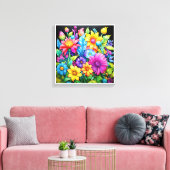 Image imprimée sur toile pour de belles couleurs, (Insitu(Salon))