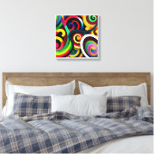 Image imprimée sur toile pour de belles couleurs, (Insitu(Chambre))