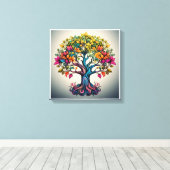 Image imprimée sur toile pour de belles couleurs, (Insitu (Plancher de Bois))