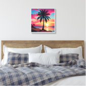 Image imprimée sur toile pour de belles couleurs, (Insitu(Chambre))