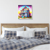 Image imprimée sur toile pour de belles couleurs, (Insitu(Chambre))