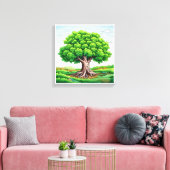 Image imprimée sur toile pour de belles couleurs, (Insitu(Salon))