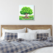 Image imprimée sur toile pour de belles couleurs, (Insitu(Chambre))