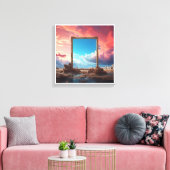 Image imprimée sur toile pour de belles couleurs, (Insitu(Salon))