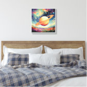 Image imprimée sur toile pour de belles couleurs, (Insitu(Chambre))