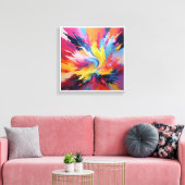 Image imprimée sur toile pour de belles couleurs, (Insitu(Salon))